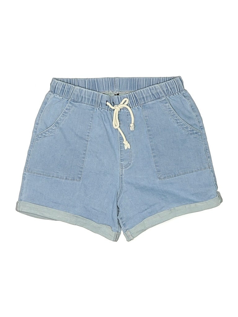 Pre-owned Unbranded Denim Shorts In Blue