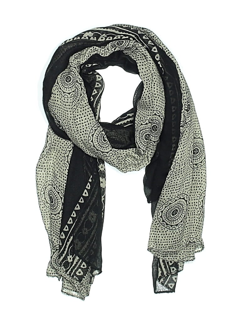 Pre-owned Unbranded Scarf In Black