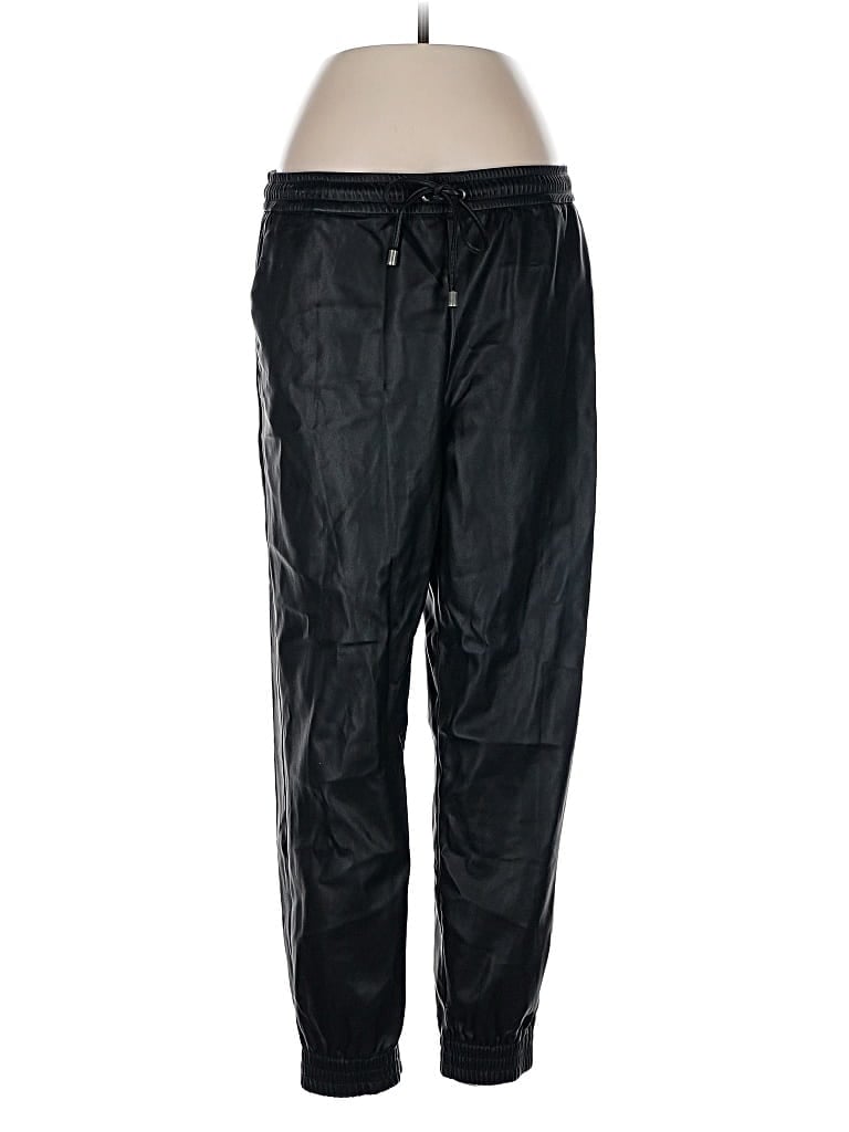 Pre-owned Banana Republic Factory Store Track Pants In Black