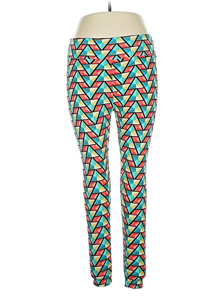 Pre-owned Lularoe Active Pants In Blue