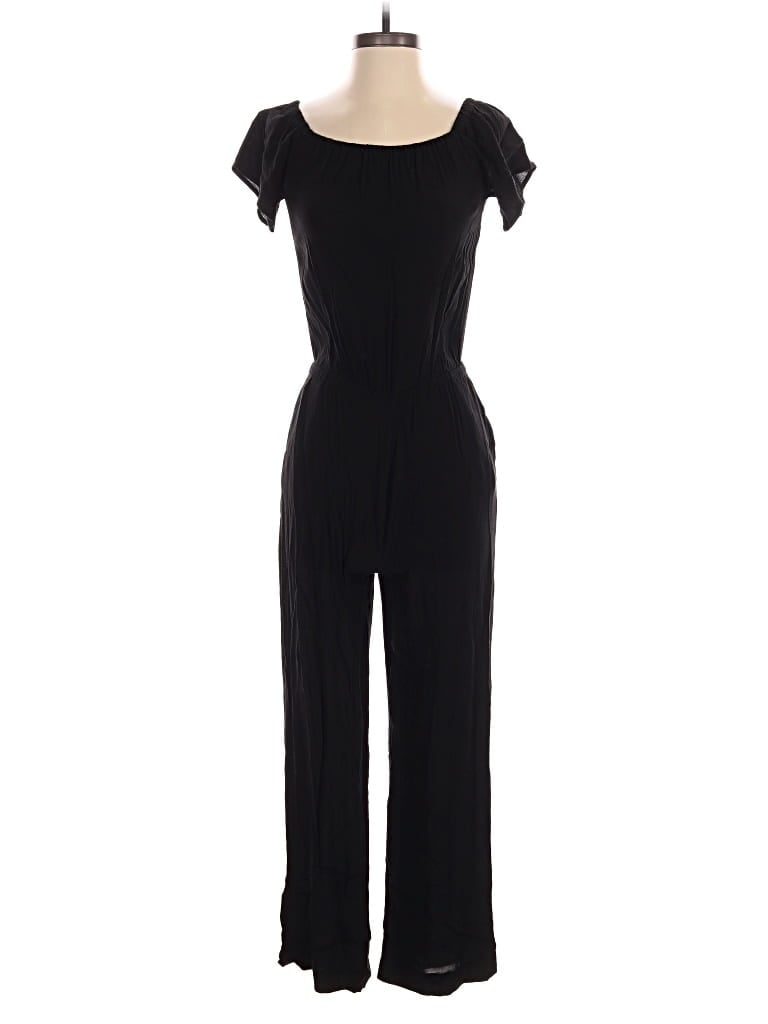 Pre-owned Charles Henry Jumpsuit In Black