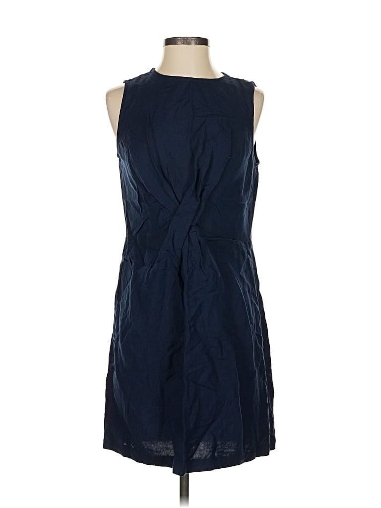 Pre-owned Ann Taylor Loft Casual Dress In Blue