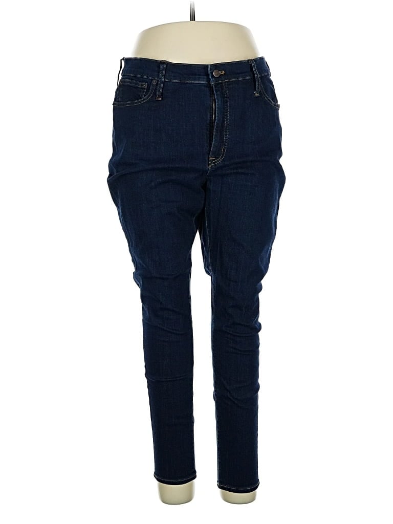 Pre-owned J.crew Factory Store Jeans In Blue