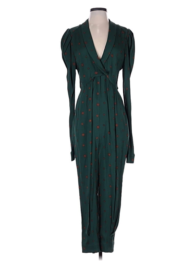 Pre-owned Free People Jumpsuit In Green