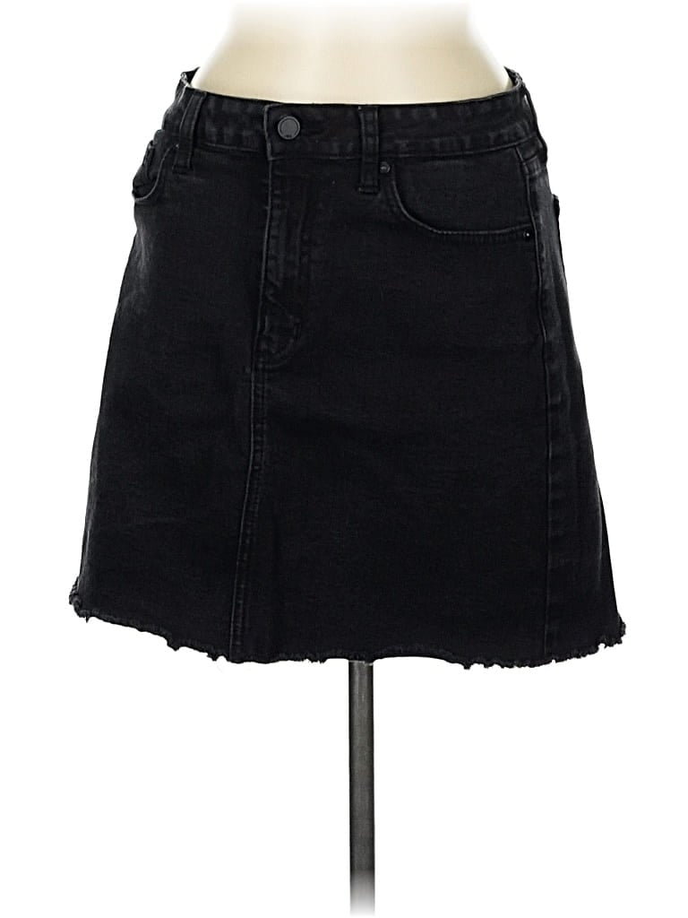 Pre-owned Jbd Denim Skirt In Black