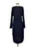 Gap Solid Blue Casual Dress Size M - photo 2