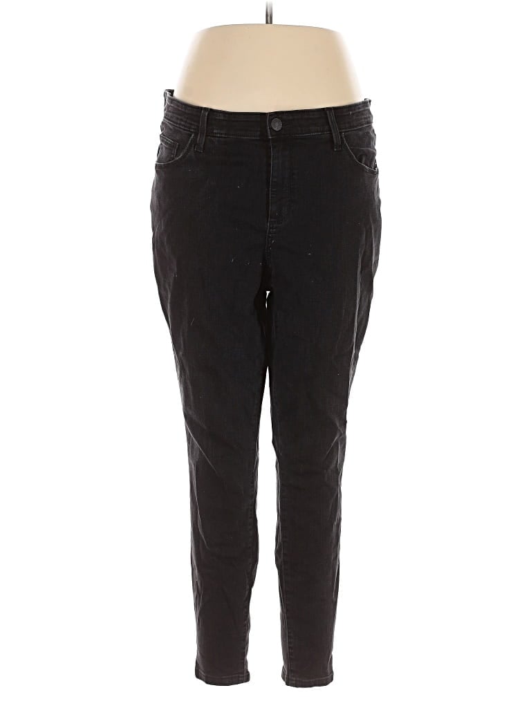 Pre-owned Ava & Viv Casual Pants In Black