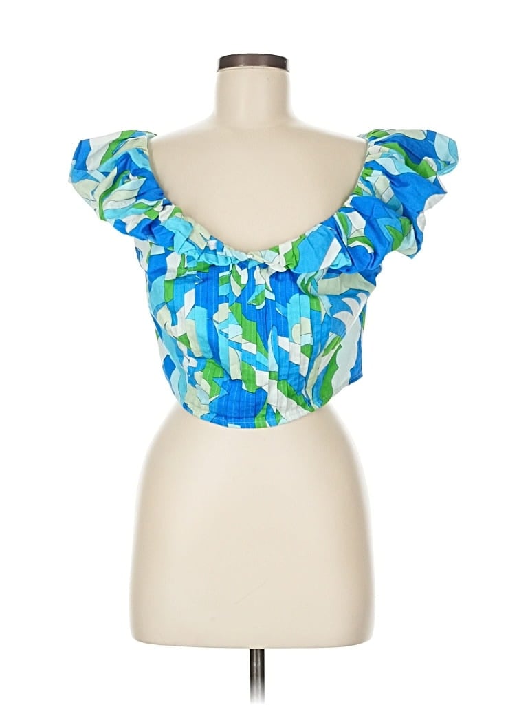 MAEVE BY ANTHROPOLOGIE Pre-owned Sleeveless Blouse In Blue