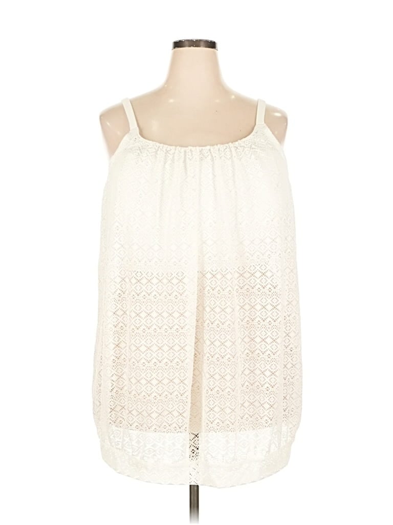 Lane Bryant Casual Dress In White