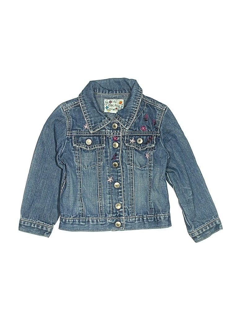 Pre-owned Old Navy Kids' Denim Jacket In Blue