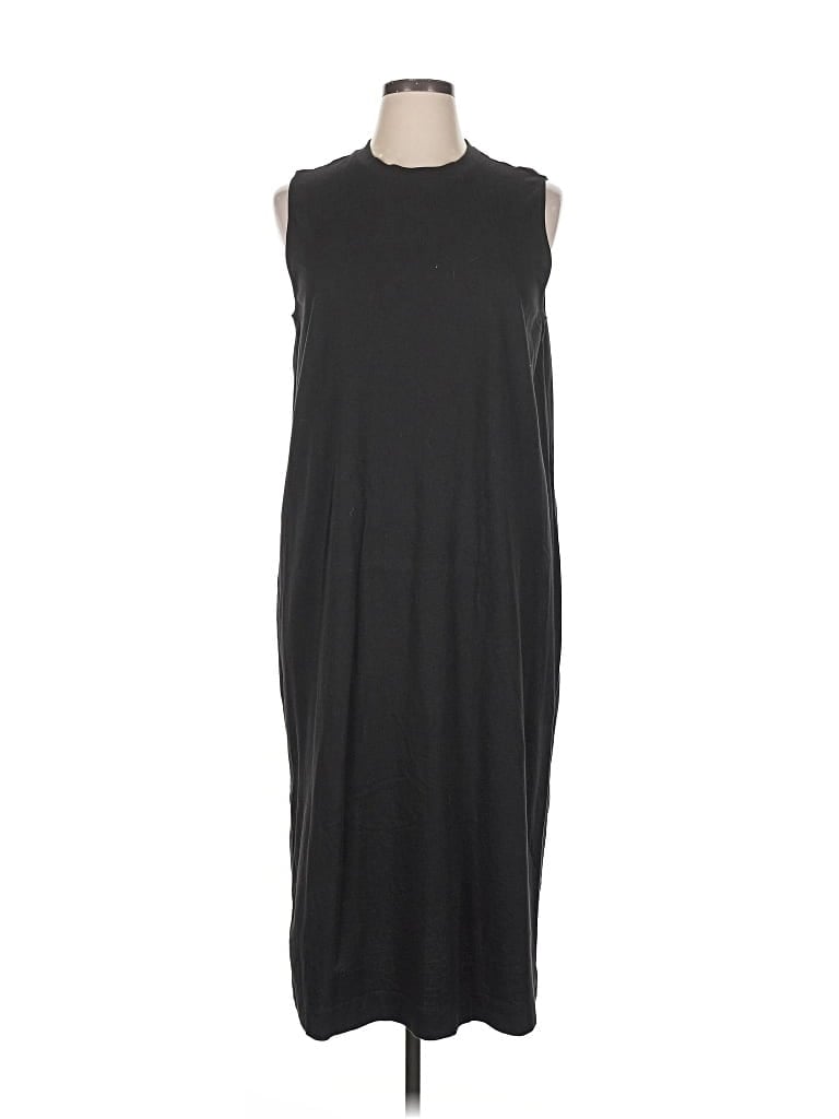 Pre-owned Everlane Casual Dress In Black