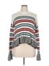 Ella Moss Stripes White Ivory Pullover Sweater Size XL - photo 1