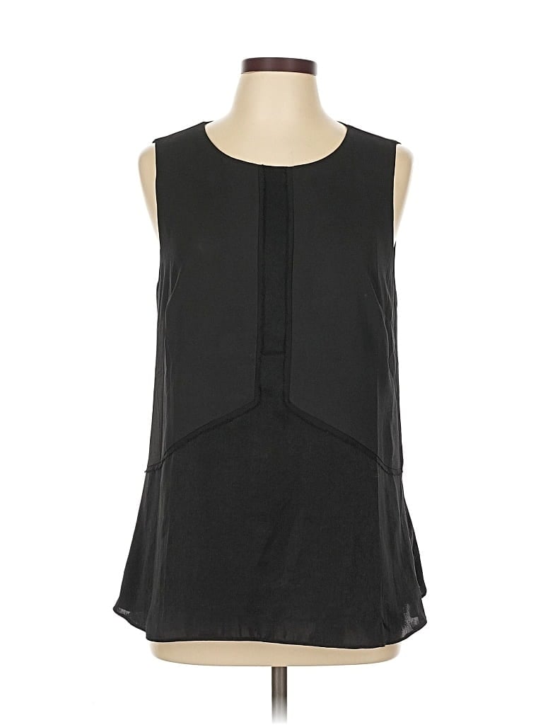 COOPER & ELLA Pre-owned Sleeveless Blouse In Black