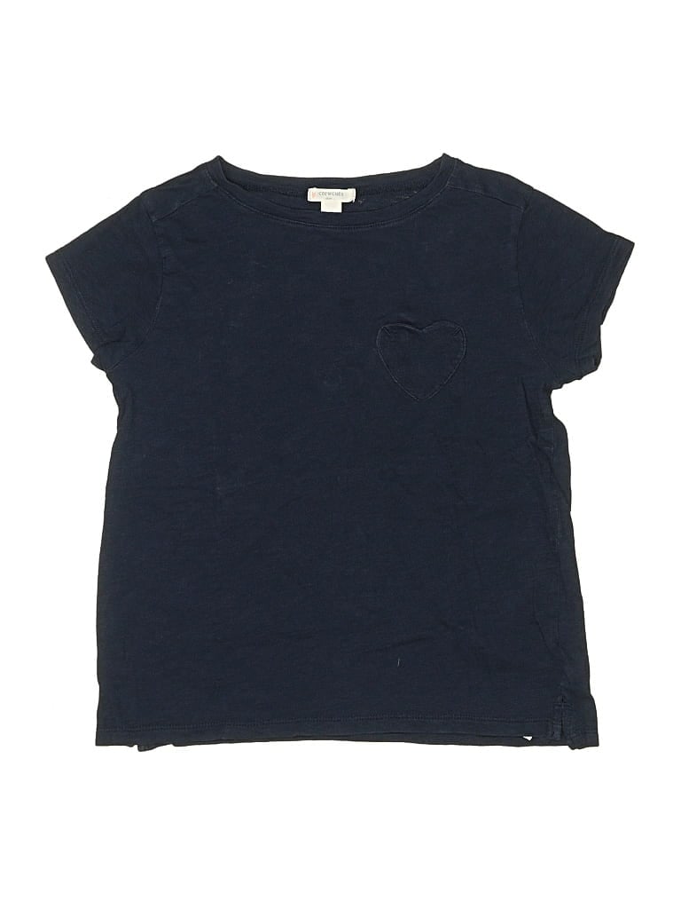 Pre-owned Crewcuts Kids' Short Sleeve T-shirt In Blue
