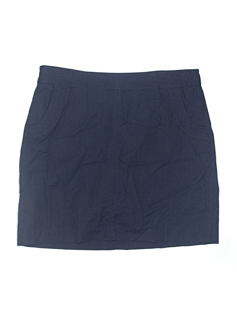 Pre-owned Christopher & Banks Casual Skirt In Blue