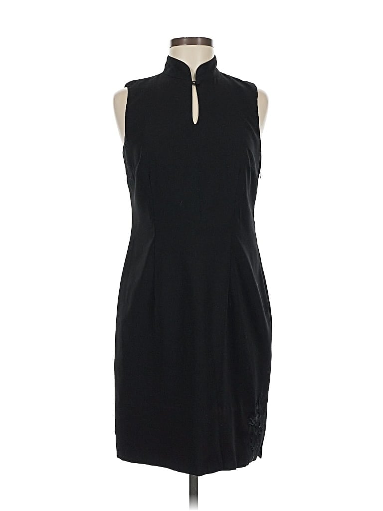 Pre-owned Agb Cocktail Dress In Black