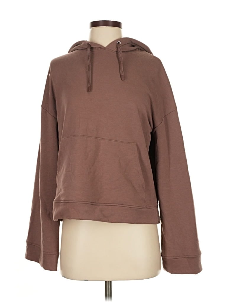 Pre-owned All In Motion Pullover Hoodie In Brown