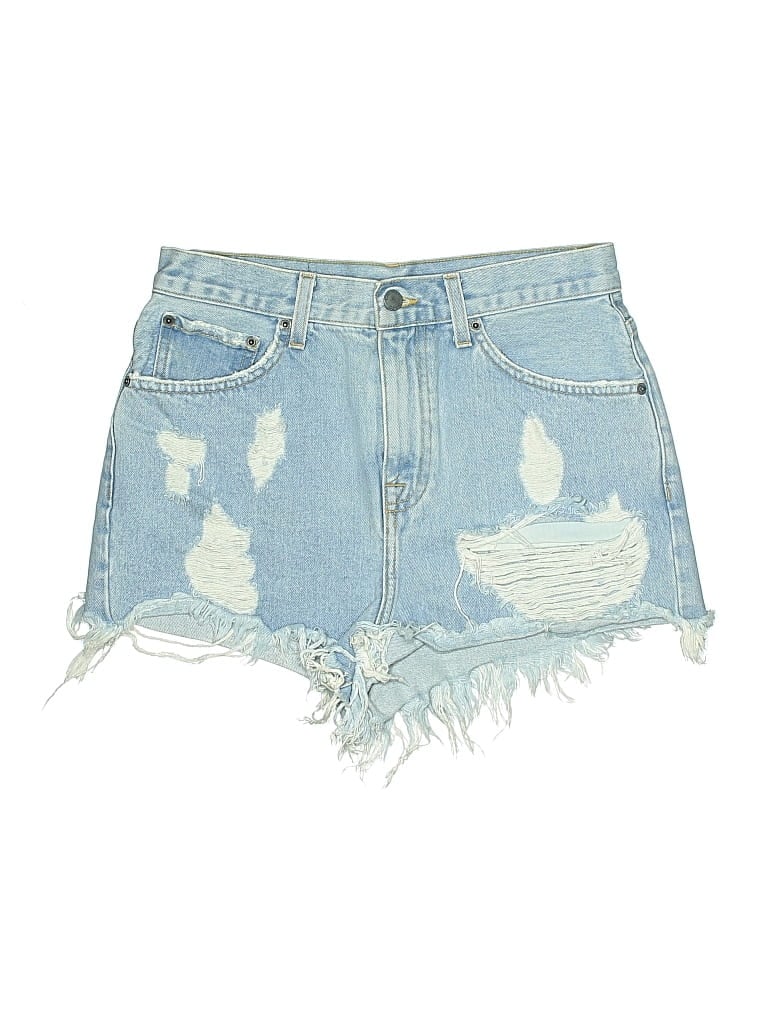 Pre-owned Carmar Denim Shorts In Blue