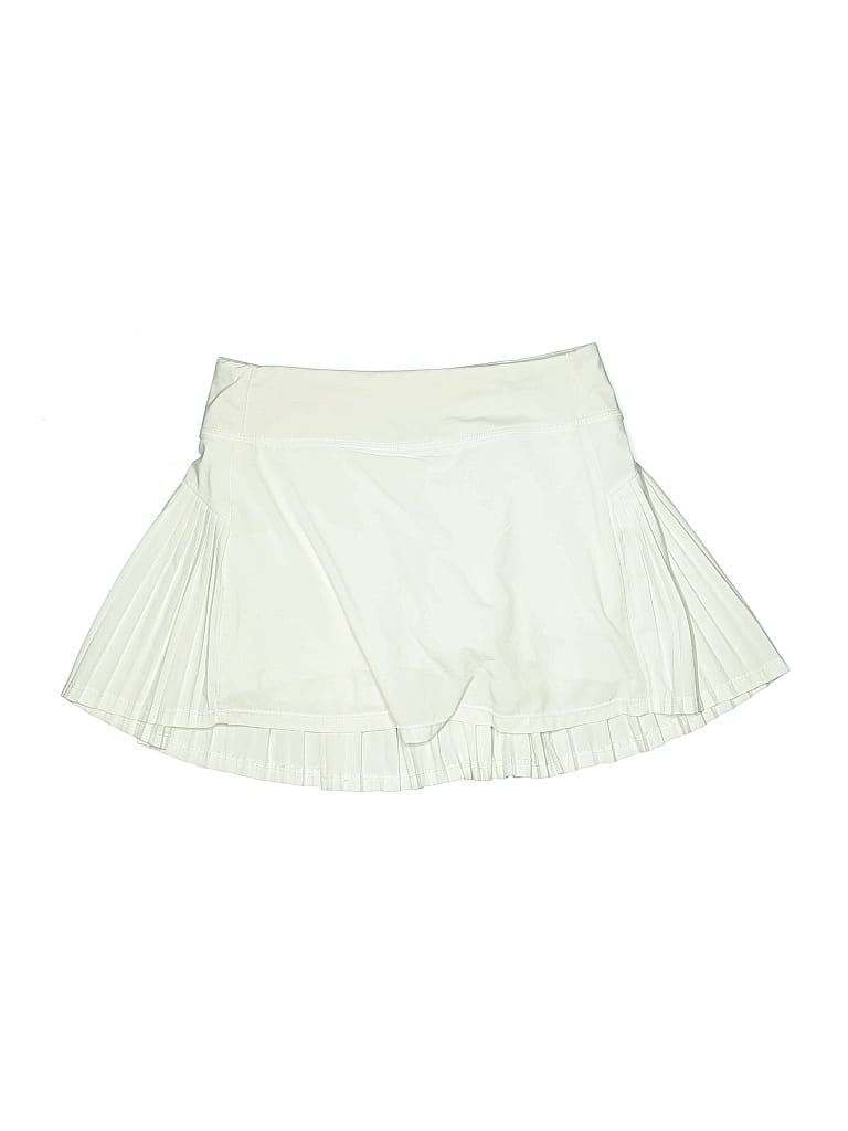 Pre-owned Athleta Girl Kids' Active Skort In White