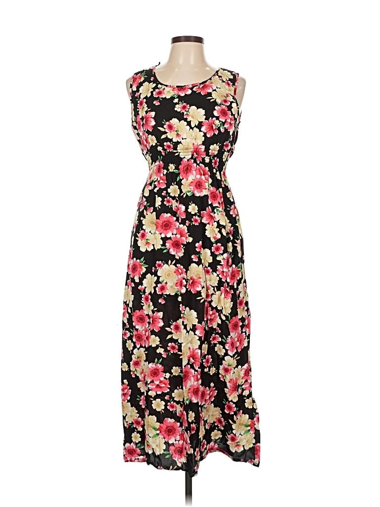 Pre-owned Assorted Brands Casual Dress In Black