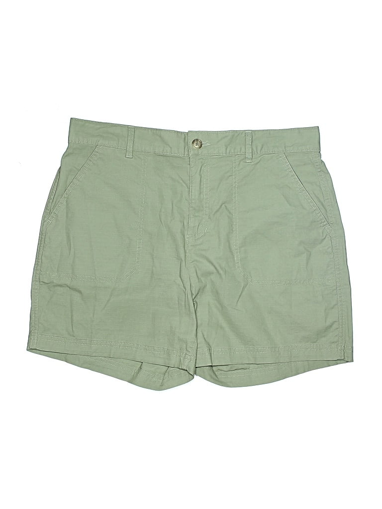 Pre-owned Eddie Bauer Khaki Shorts In Green