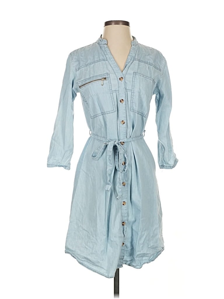 Pre-owned Mph Collection Casual Dress In Blue