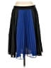 BCBGMAXAZRIA 100% Polyester Color Block Blue Formal Skirt Size XS - photo 1