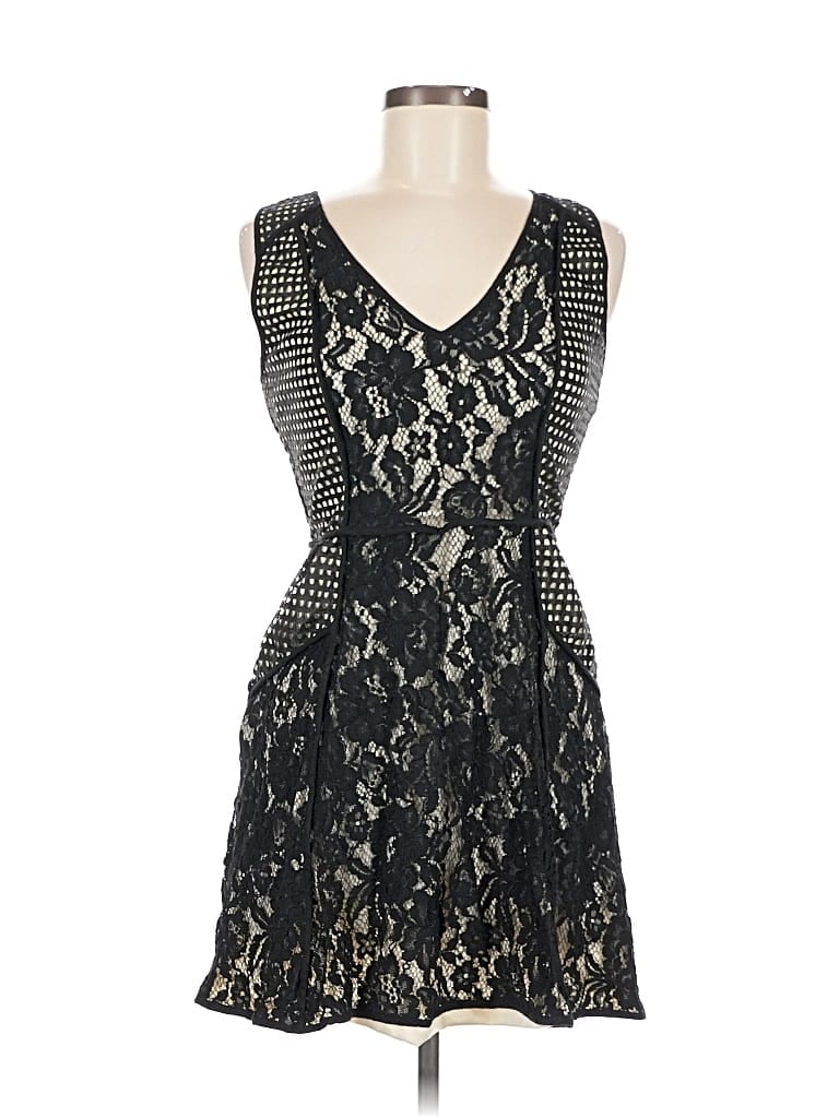 Pre-owned Alya Cocktail Dress In Black