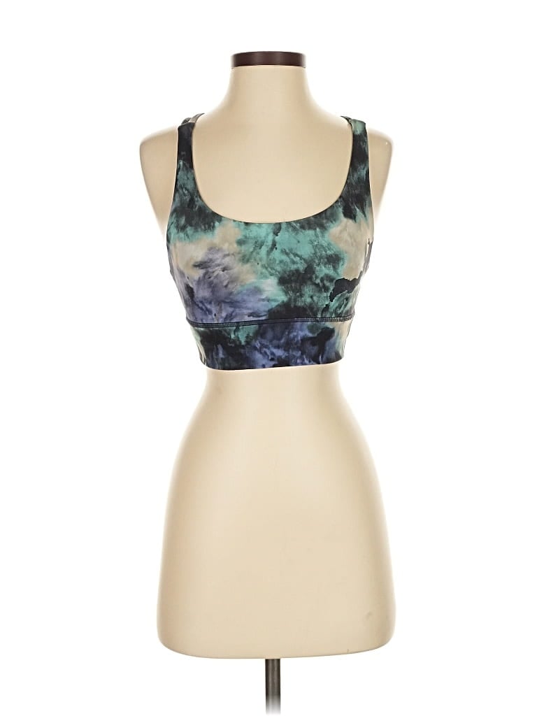 Pre-owned Lululemon Athletica Sports Bra In Purple