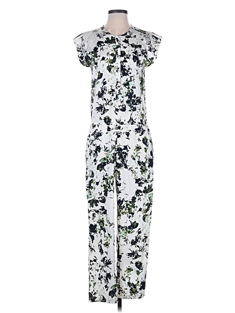 Pre-owned Ranna Gill Jumpsuit In White