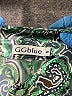 GGblue Paisley Teal Short Sleeve Blouse Size S - photo 7