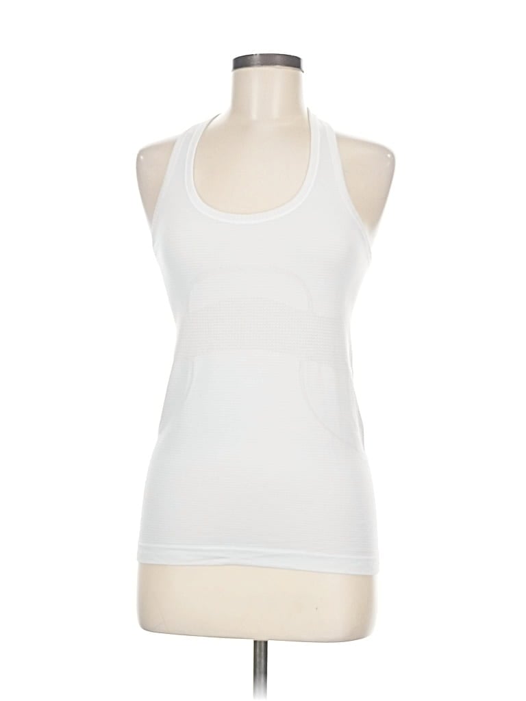 Pre-owned Lululemon Athletica Active Tank Top In Gray