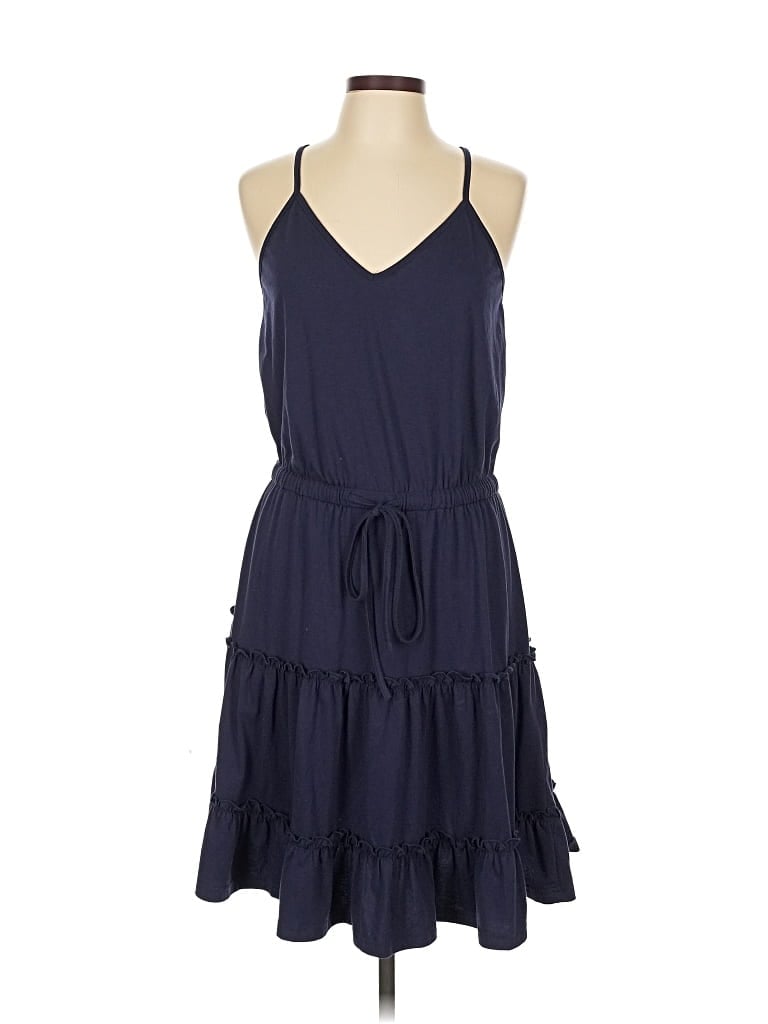 Pre-owned Unbranded Casual Dress In Blue