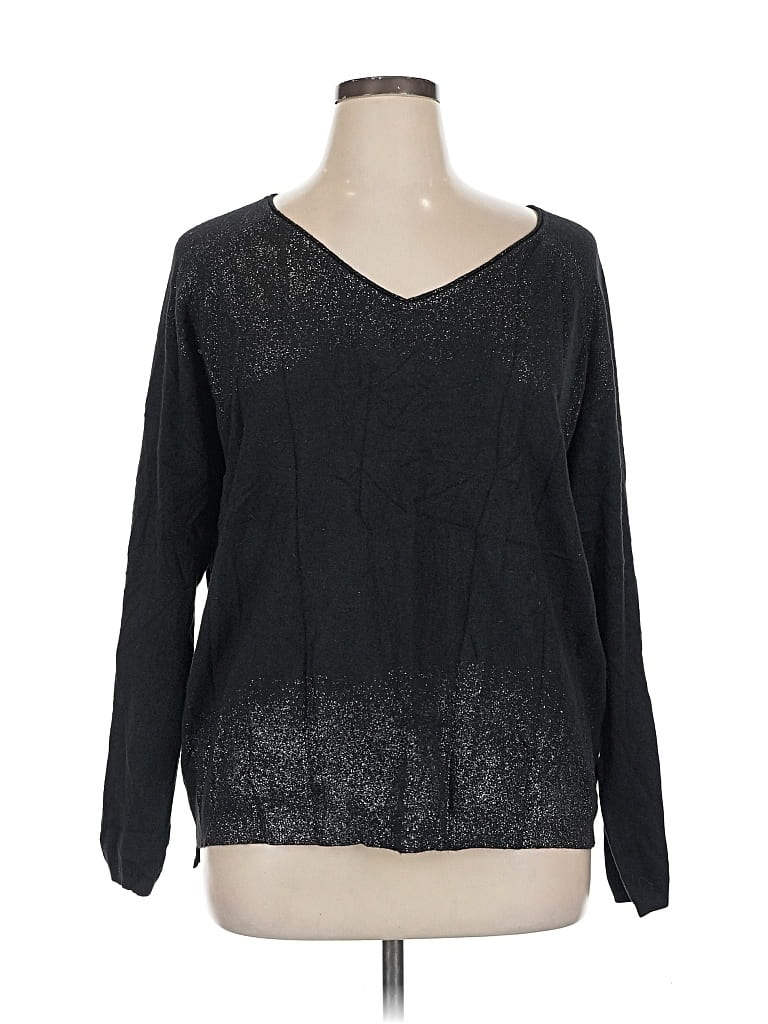Click to view more detailed imagery on our partner's website Pre-owned Flora Ashley Pullover Sweater In Black