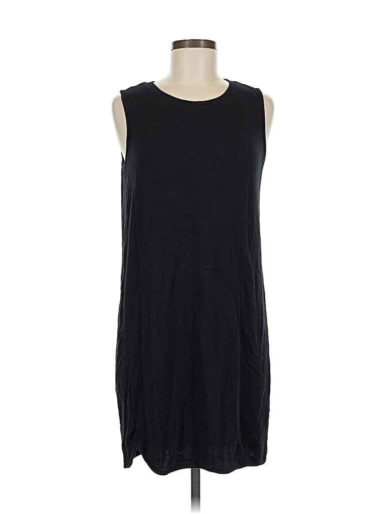 Pre-owned Lou & Grey Casual Dress In Black