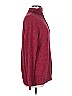 Karen Scott 100% Cotton Burgundy Pullover Sweater Size L - photo 4