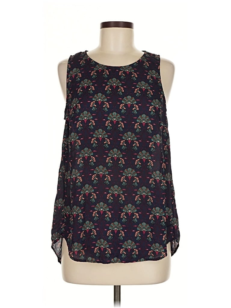 Pre-owned Daniel Rainn Sleeveless Blouse In Black
