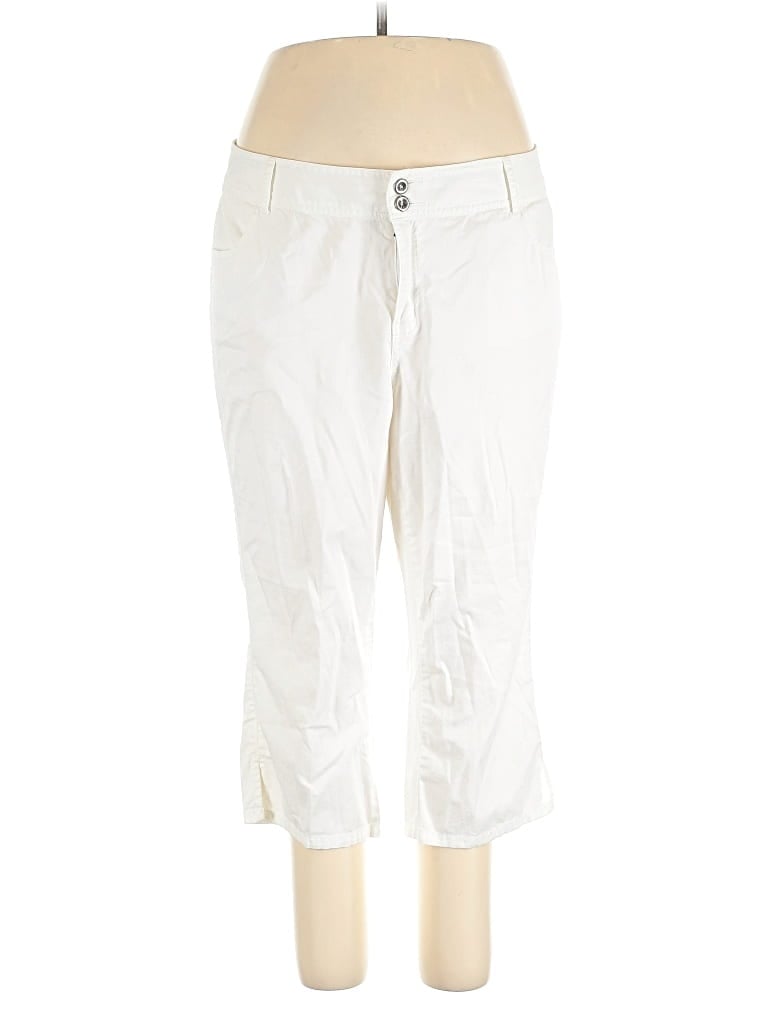Pre-owned Lane Bryant Casual Pants In White