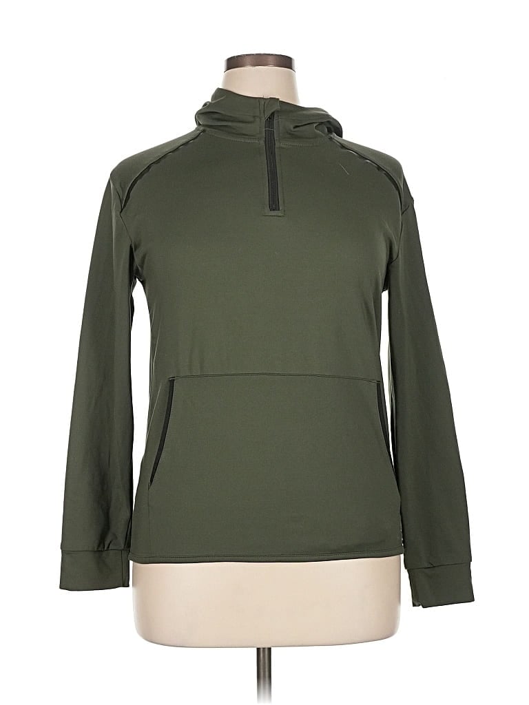 Pre-owned Runway Pullover Hoodie In Green