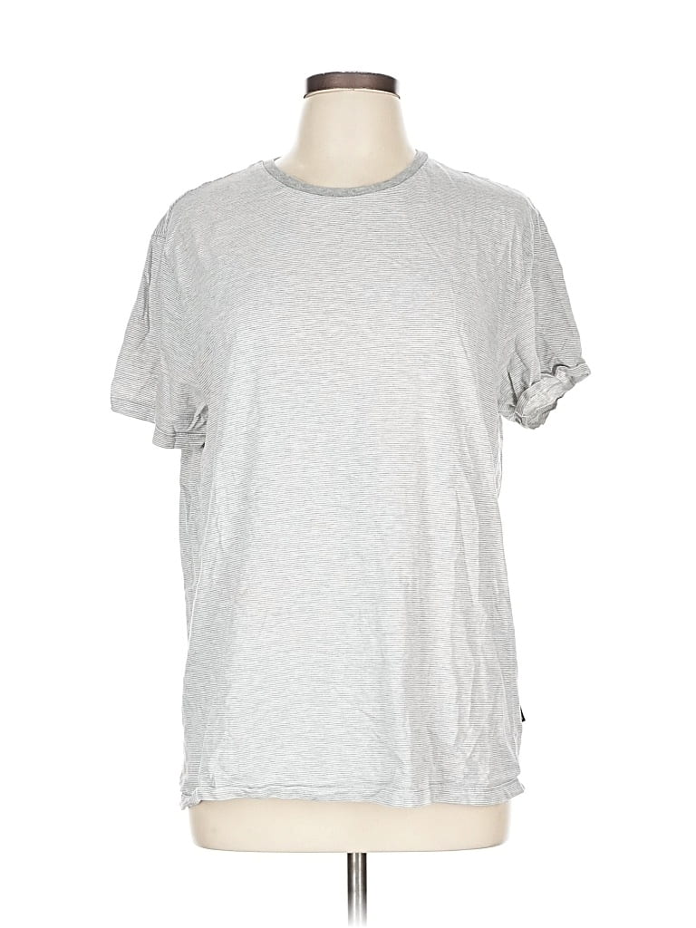 Pre-owned Calvin Klein Short Sleeve T-shirt In Gray