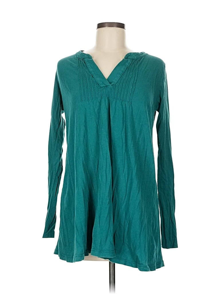 C&C CALIFORNIA Pre-owned Long Sleeve Henley Shirt In Blue