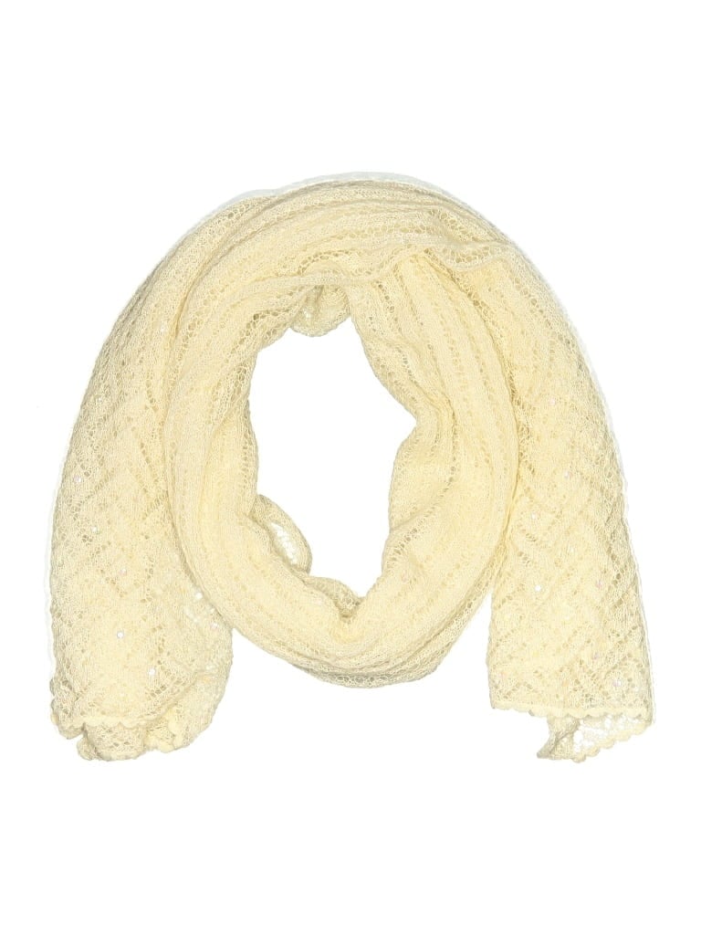 Pre-owned Unbranded Scarf In White