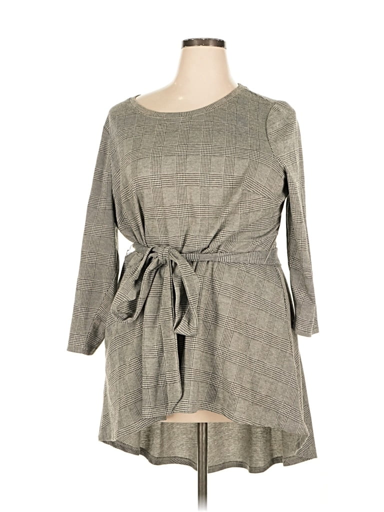 LANE BRYANT Pre-owned Casual Dress In Gray