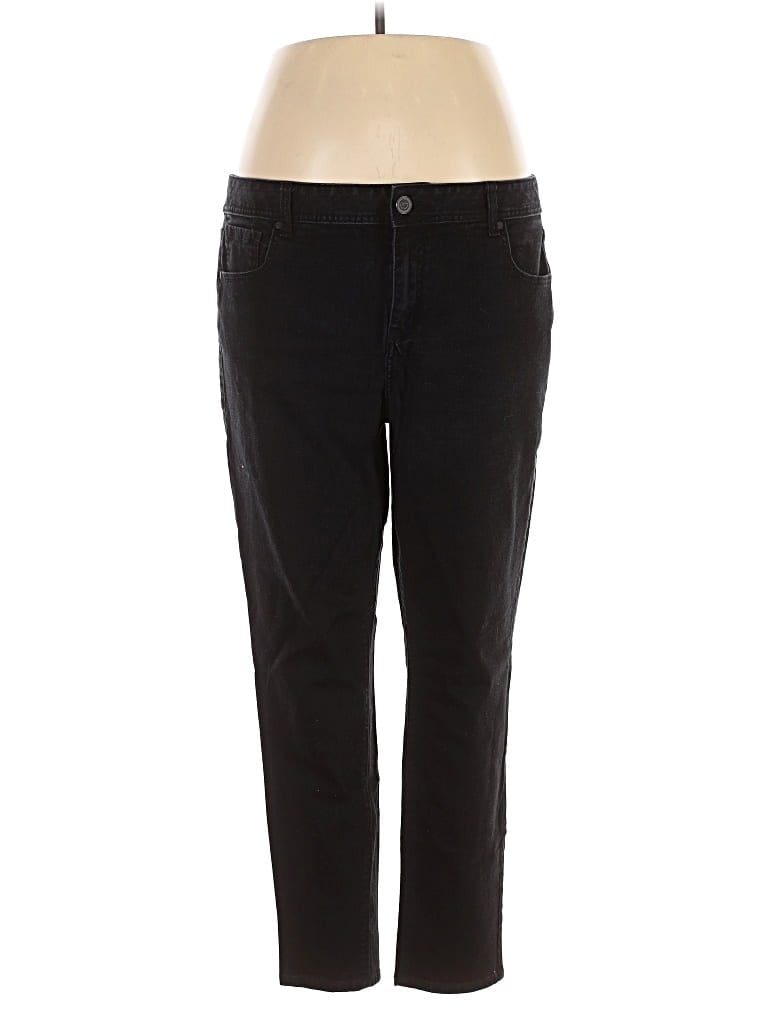 Pre-owned Lane Bryant Jeggings In Black