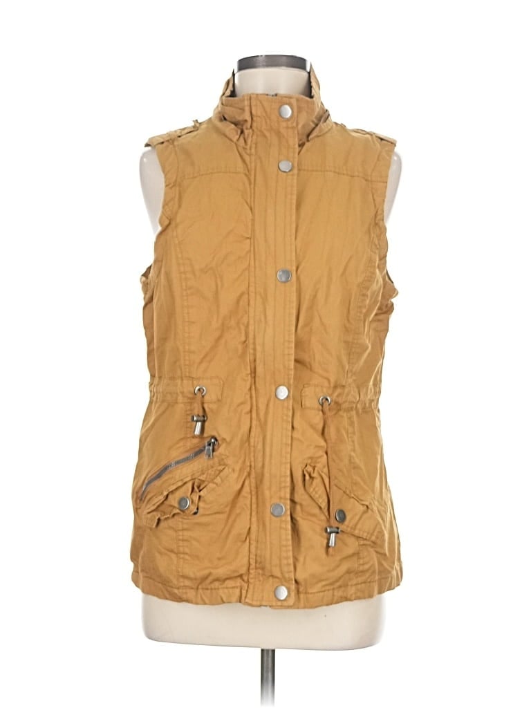 Pre-owned Assorted Brands Vest In Brown