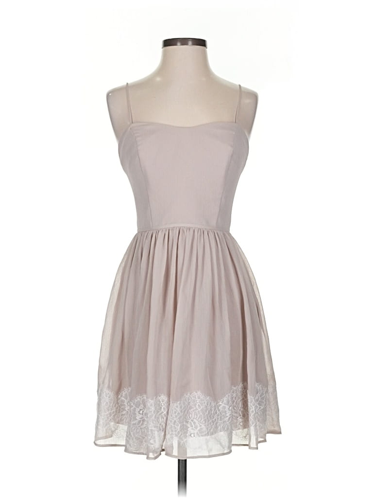 Pre-owned David's Bridal Cocktail Dress In Pink