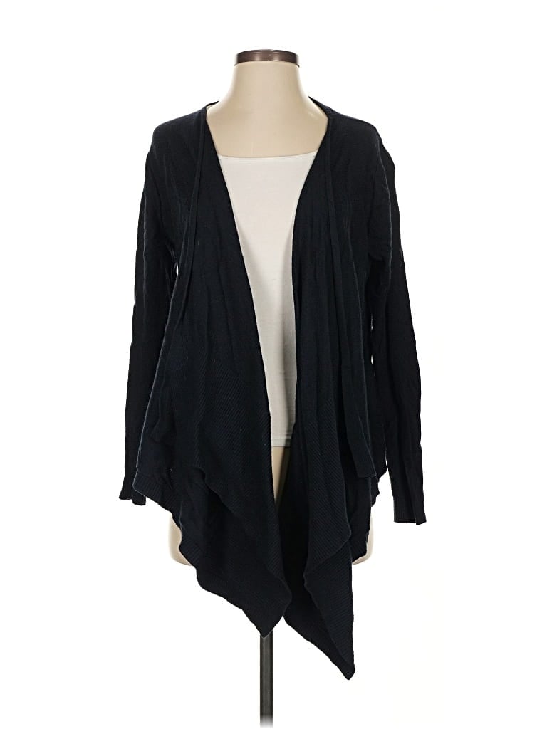 Pre-owned Banana Republic Factory Store Cardigan Sweater In Black