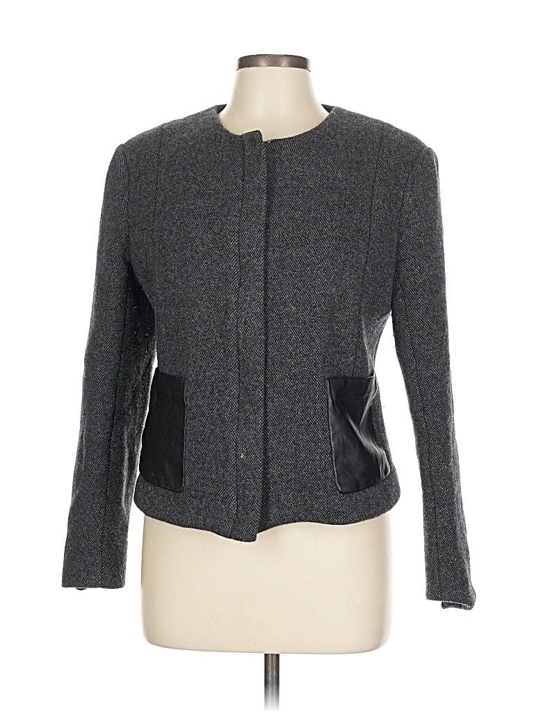 Pre-owned Theory Jacket In Gray