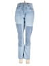 Everlane 100% Organic Cotton Color Block Blue Jeans Size 25 waist - photo 1