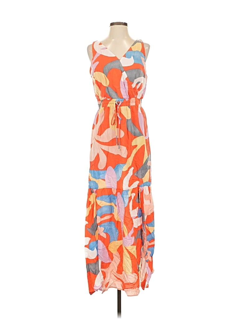 Pre-owned Rachel Zoe Tjx Casual Dress In Orange